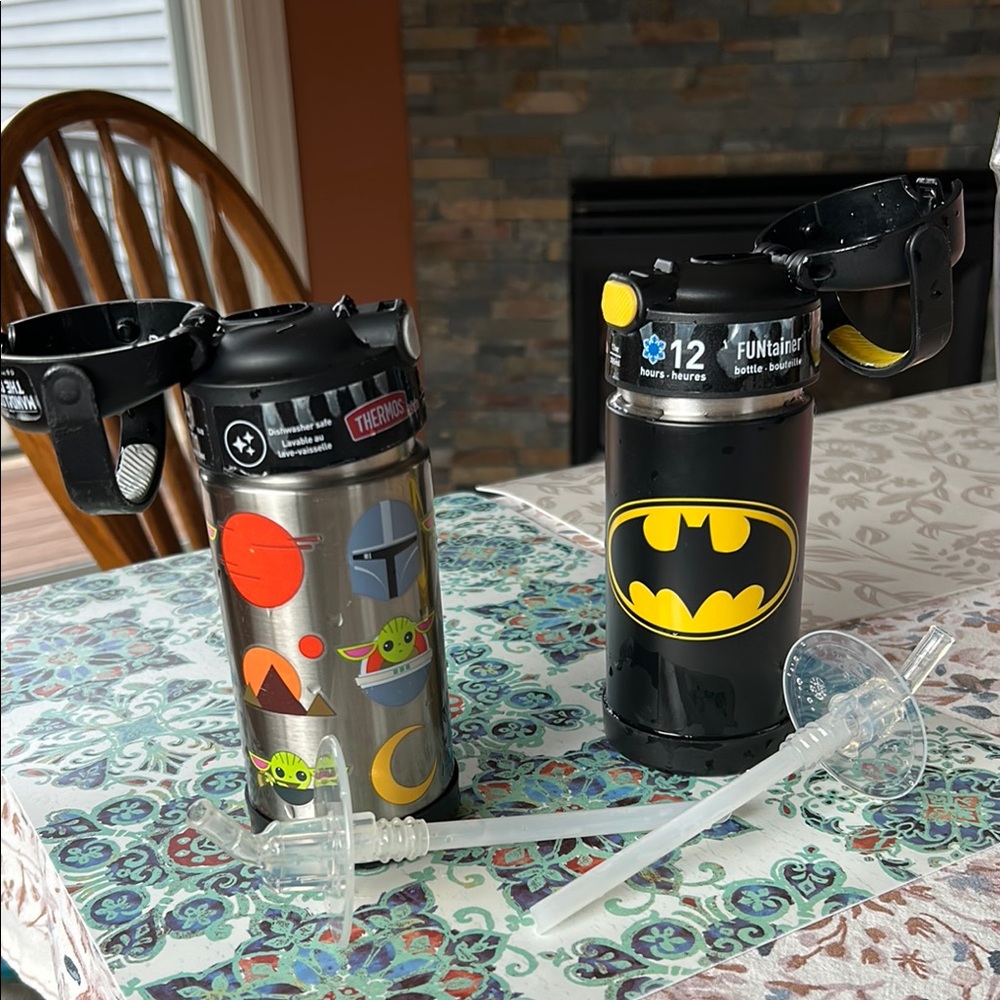 Thermos Black and Yellow Batman Tumbler